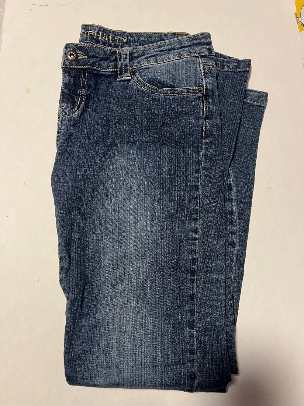 Blue Asphalt Skinny Straight Leg Jegging
